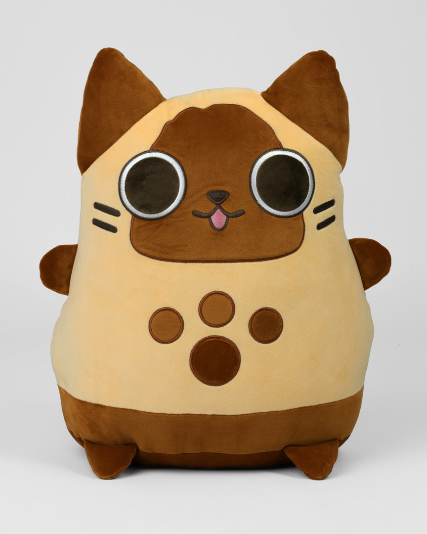 ItemLab - Monster Hunter Oversized Plush "Palico" Smoosh - Merchandise by ItemLab The Chelsea Gamer