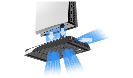 IMP Tech DLX+ Multi-Function LED Charging Tower for PS5 - Console Accessories by IMP Tech The Chelsea Gamer