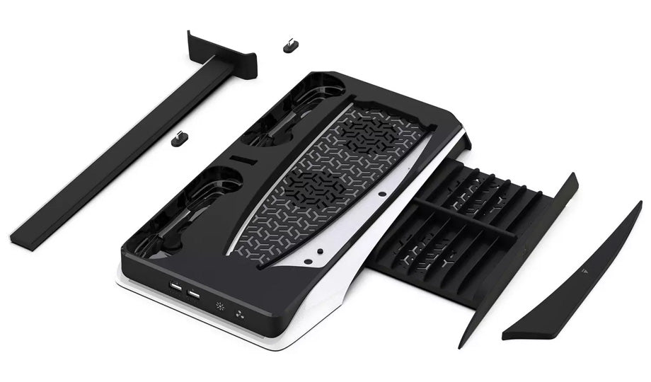 IMP Tech DLX+ Multi-Function LED Charging Tower for PS5 - Console Accessories by IMP Tech The Chelsea Gamer