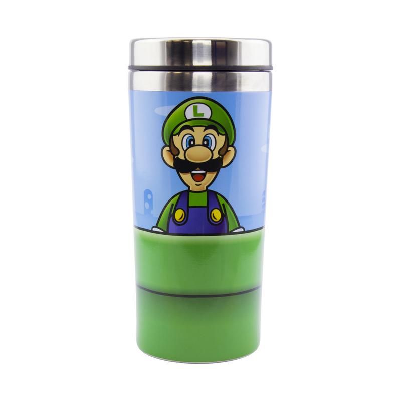 Super Mario Warp Pipe Travel Mug - Paladone - Merchandise by Paladone The Chelsea Gamer