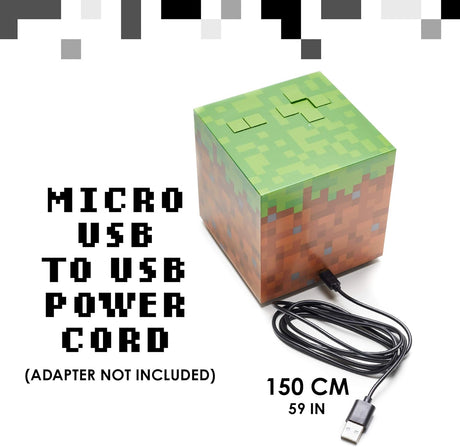 Minecraft Alarm Clock - Paladone - Merchandise by Paladone The Chelsea Gamer