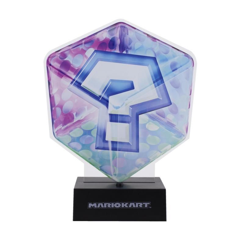 Mario Kart Acrylic Question Block Light - Paladone - Lighting by Paladone The Chelsea Gamer