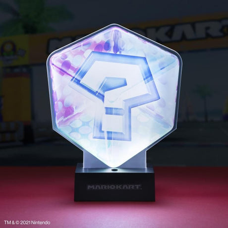Mario Kart Acrylic Question Block Light - Paladone - Lighting by Paladone The Chelsea Gamer