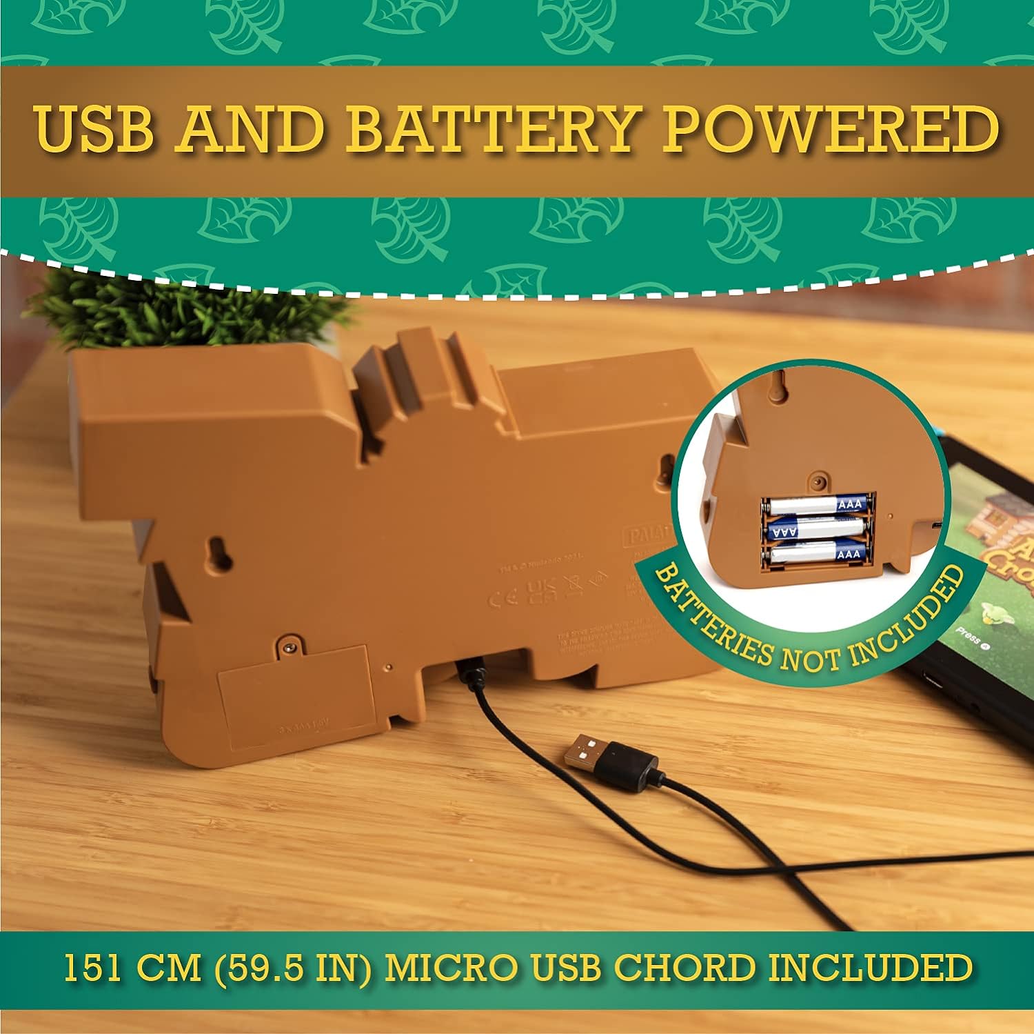 Animal Crossing Logo Light - Paladone - Lighting by Paladone The Chelsea Gamer