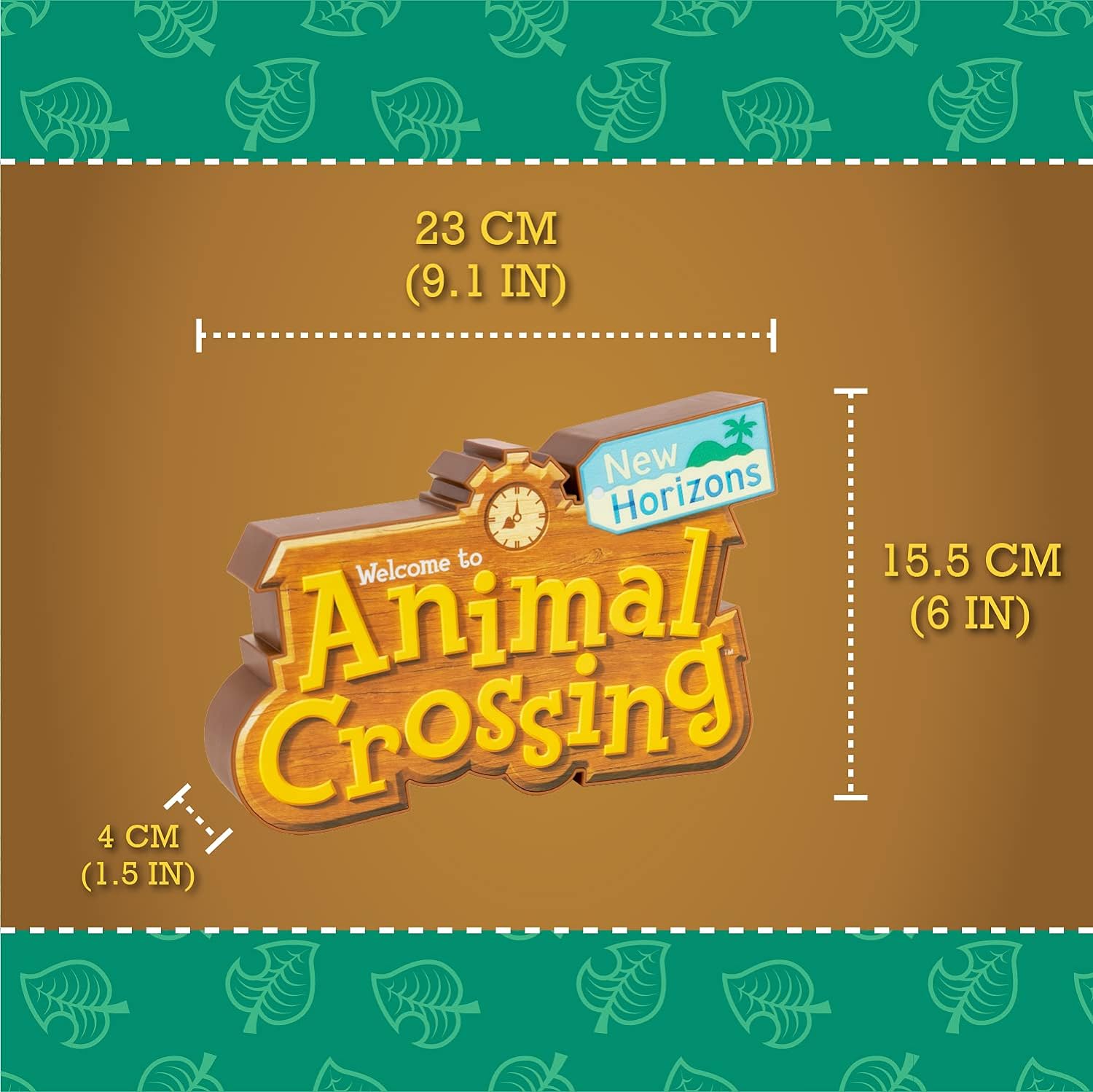 Animal Crossing Logo Light - Paladone - Lighting by Paladone The Chelsea Gamer