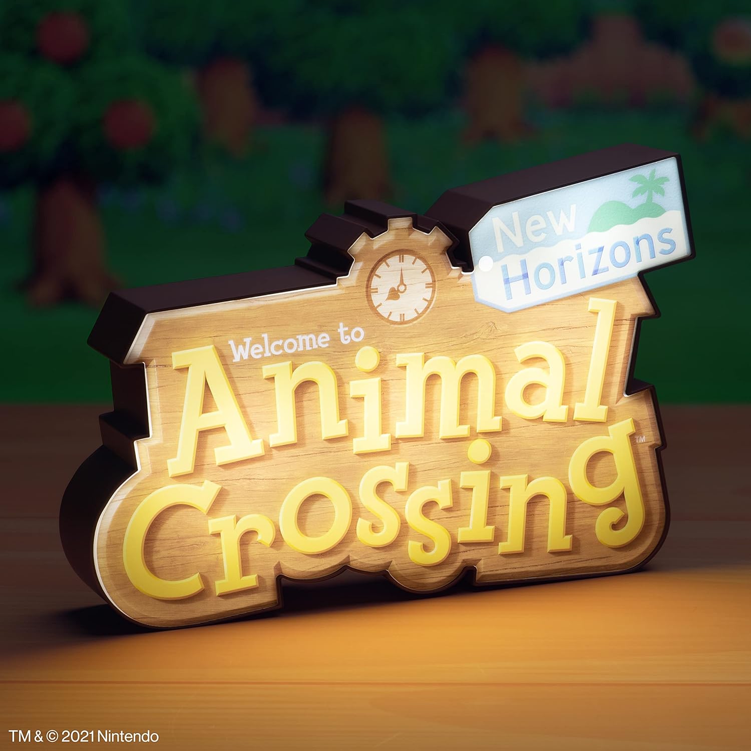 Animal Crossing Logo Light - Paladone - Lighting by Paladone The Chelsea Gamer