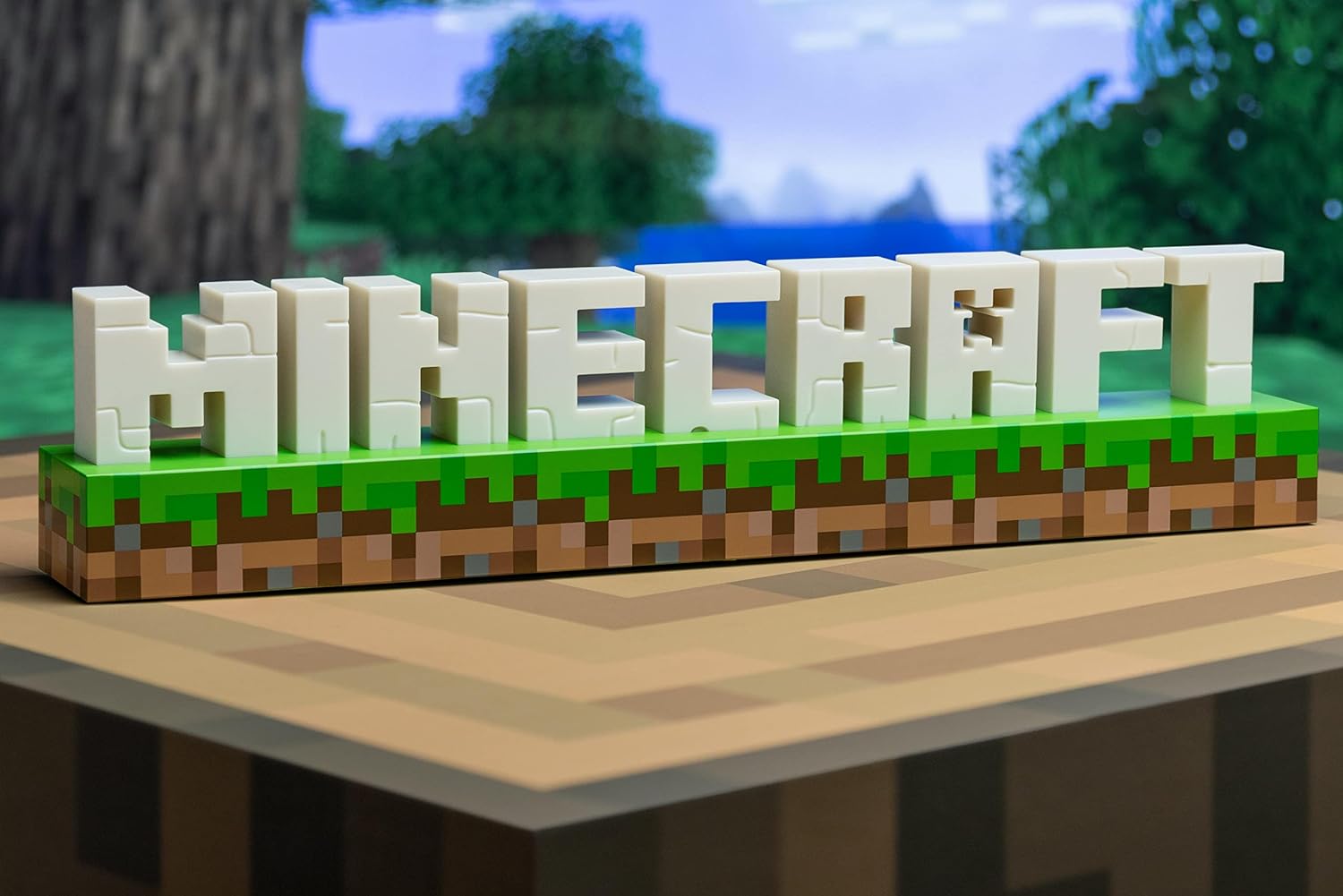 Minecraft Logo Light - Paladone - Lighting by Paladone The Chelsea Gamer