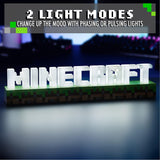Minecraft Logo Light - Paladone - Lighting by Paladone The Chelsea Gamer