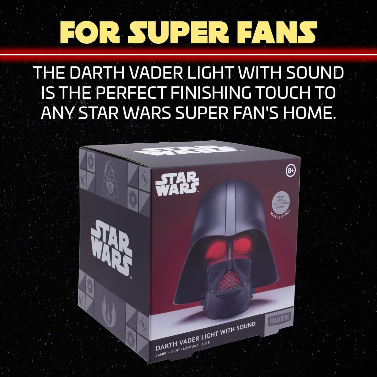 Darth Vader Light with Sound - Paladone - Lighting by Paladone The Chelsea Gamer