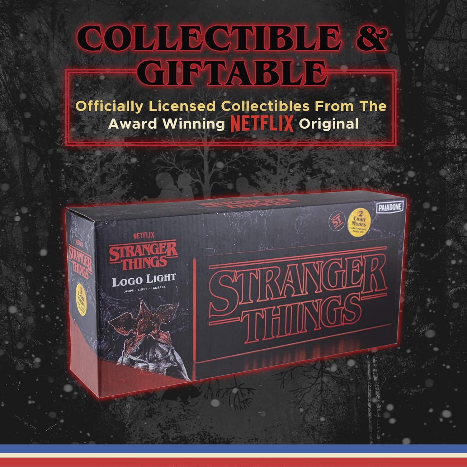 Stranger Things Logo Light - Paladone - Lighting by Paladone The Chelsea Gamer