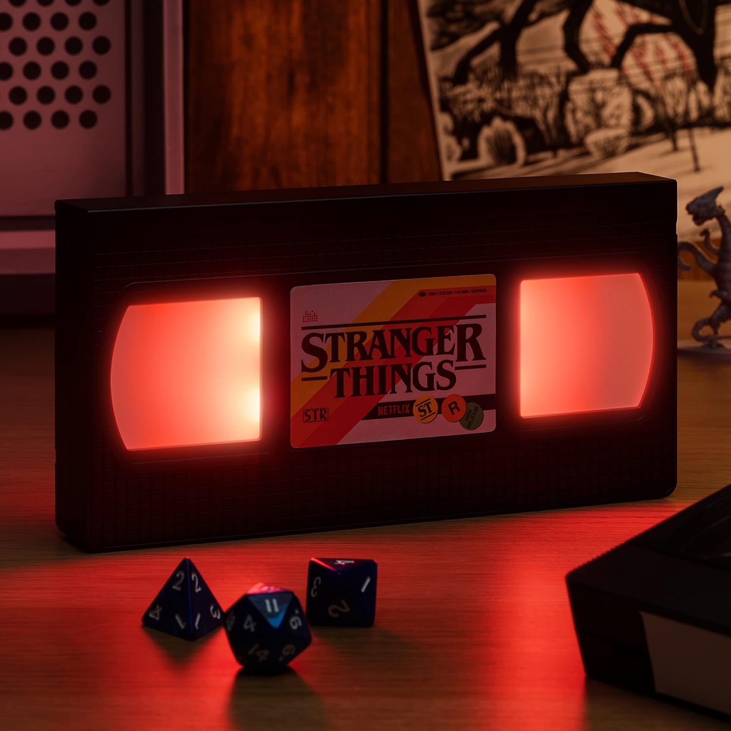 Stranger Things VHS Logo Light - Paladone - Lighting by Paladone The Chelsea Gamer