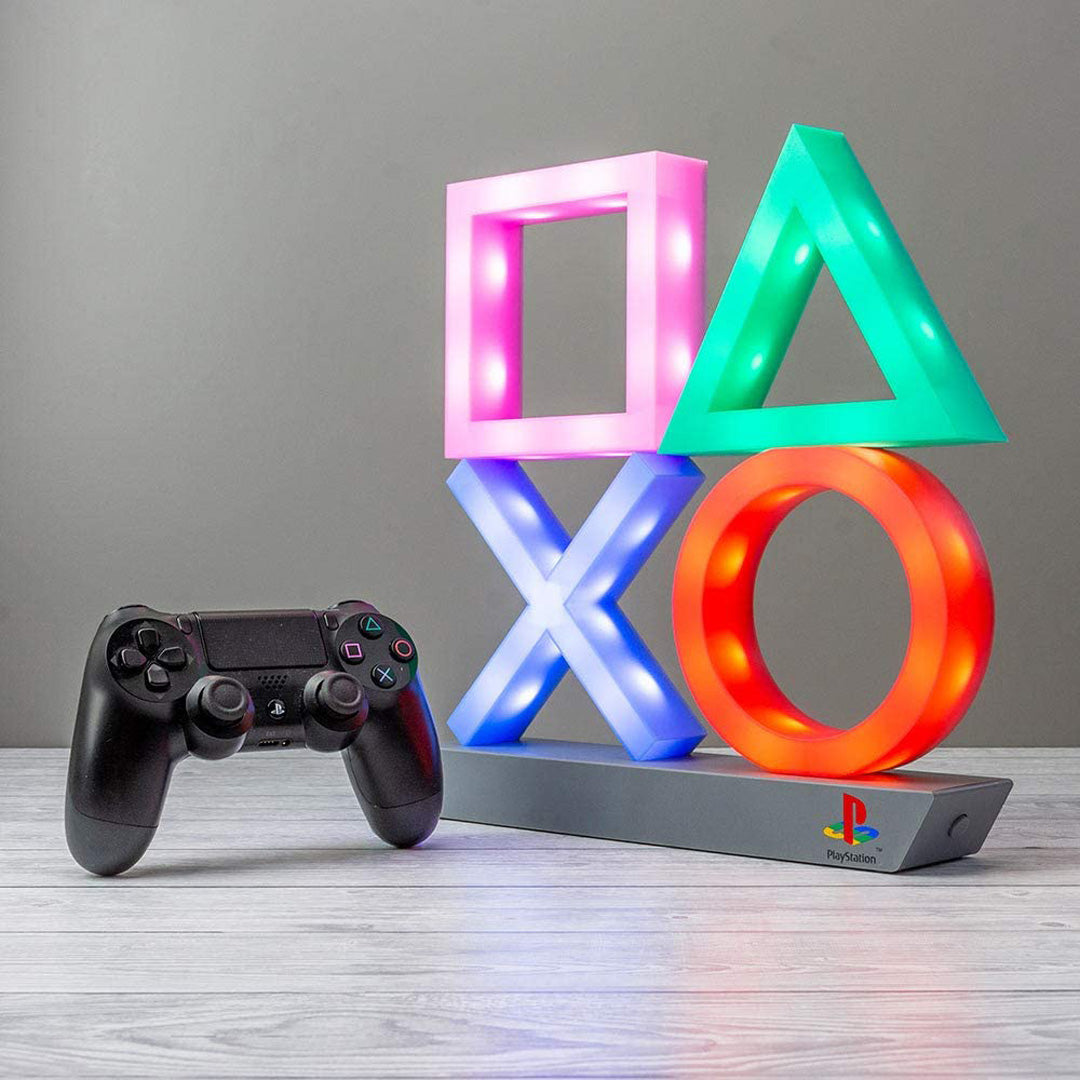 PlayStation Icons XL Light - Merchandise by Paladone The Chelsea Gamer
