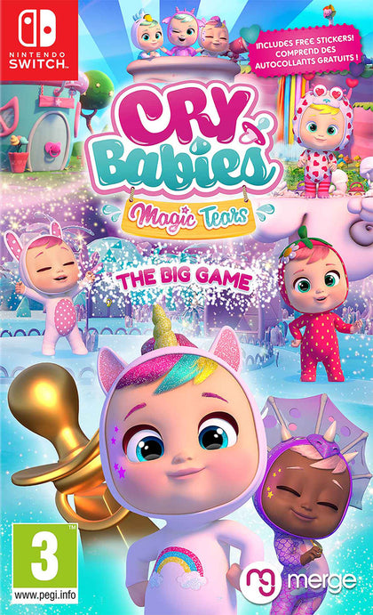 Cry Babies Magic Tears: The Big Game - Nintendo Switch - Video Games by Merge Games The Chelsea Gamer