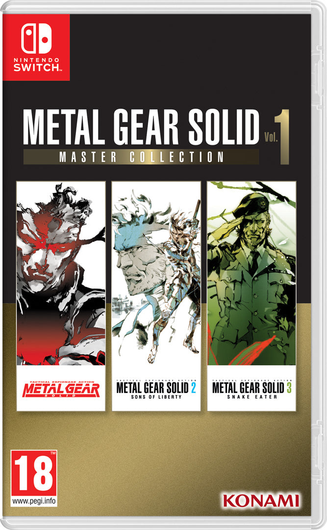 Metal Gear Solid: Master Collection Vol. 1 - Nintendo Switch - Video Games by Konami The Chelsea Gamer