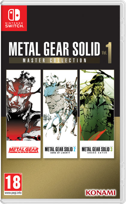 Metal Gear Solid: Master Collection Vol. 1 - Nintendo Switch - Video Games by Konami The Chelsea Gamer