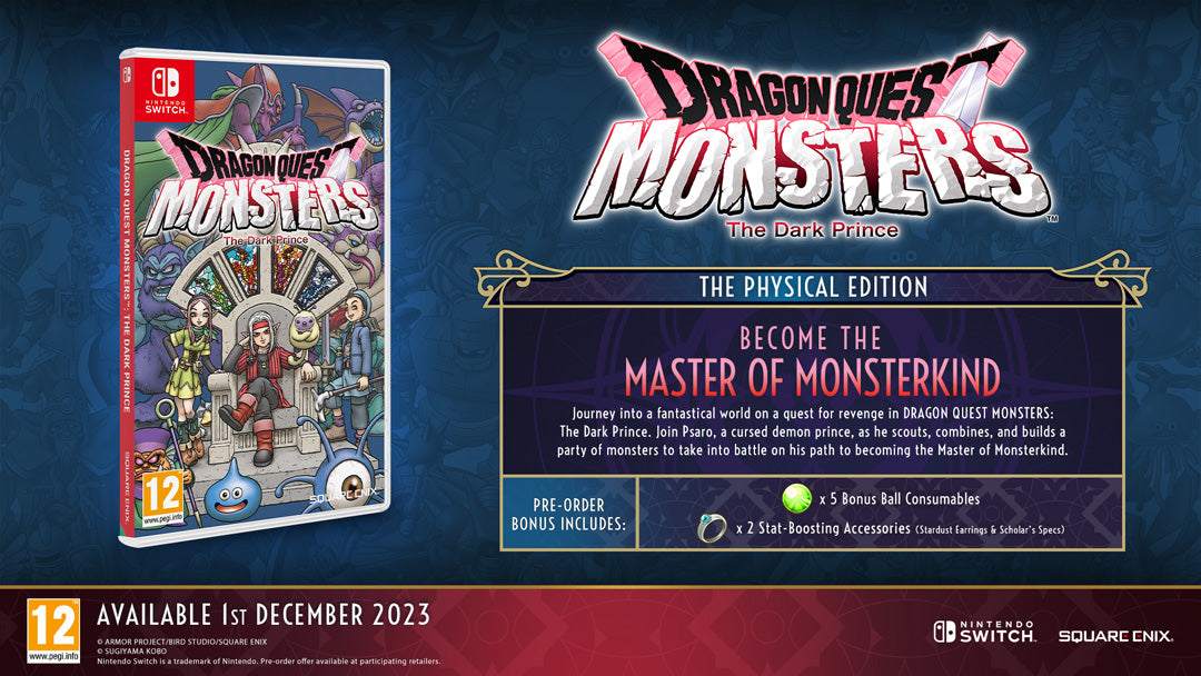 Dragon Quest Monsters : The Dark Prince - Nintendo Switch - Video Games by Square Enix The Chelsea Gamer