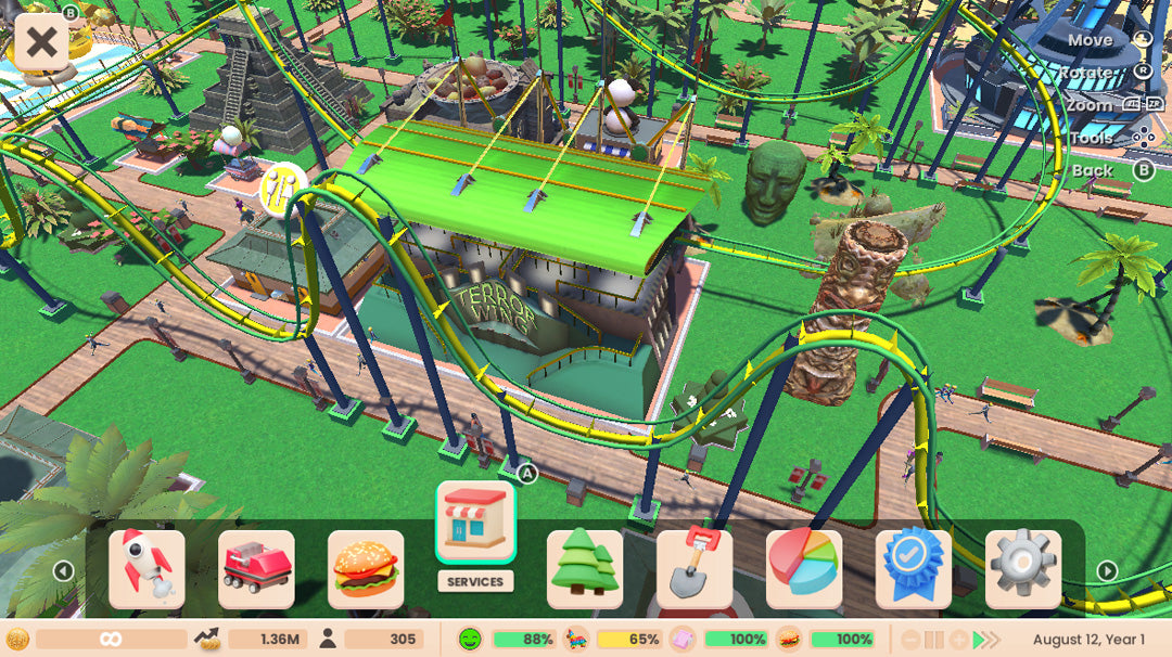 RollerCoaster Tycoon Adventures Deluxe -  PlayStation 4 - Video Games by U&I The Chelsea Gamer