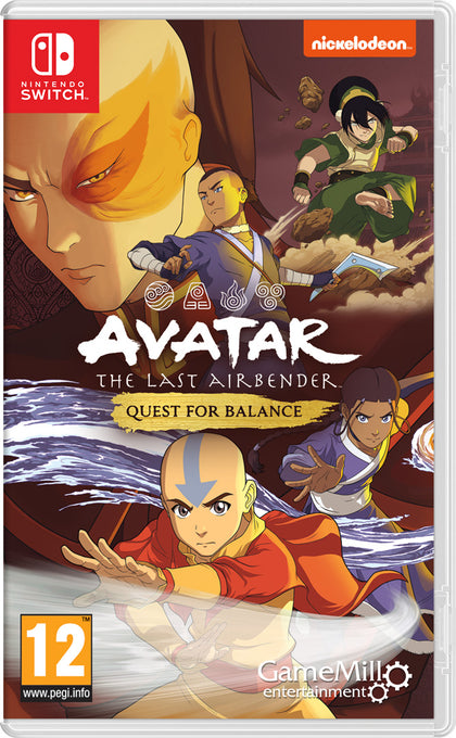 Avatar The Last Airbender Quest for Balance - Nintendo Switch - Video Games by GameMill Entertainment The Chelsea Gamer