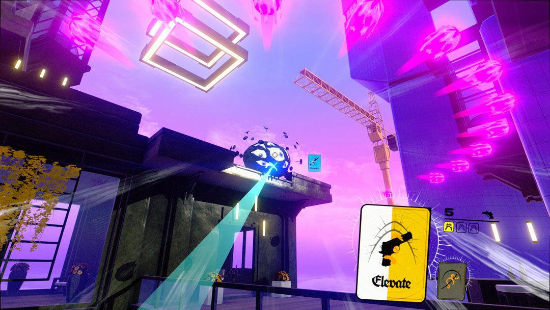 Neon White - PlayStation 5 - Video Games by Skybound Games The Chelsea Gamer