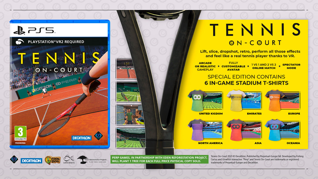 Tennis On-Court - PlayStation VR2 - Video Games by Perpetual Europe The Chelsea Gamer