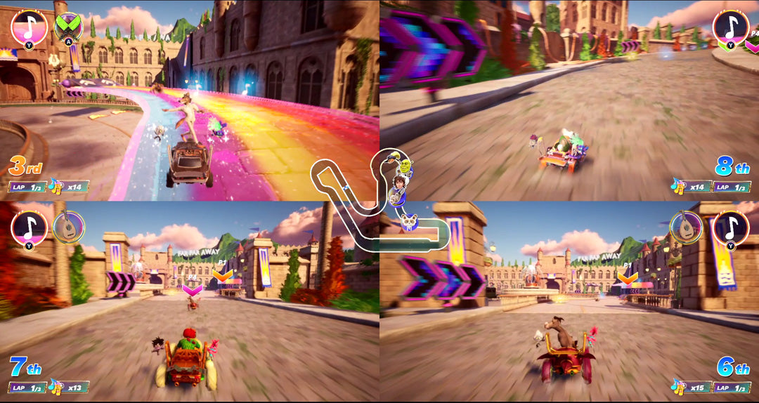 Dreamworks All-Star Kart Racing - PlayStation 4 - Video Games by GameMill Entertainment The Chelsea Gamer