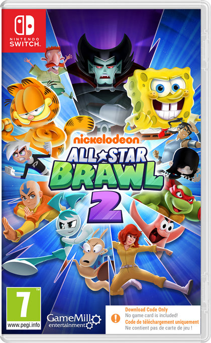 Nickelodeon All-Star Brawl 2 - Nintendo Switch - Code In A Box - Video Games by GameMill Entertainment The Chelsea Gamer