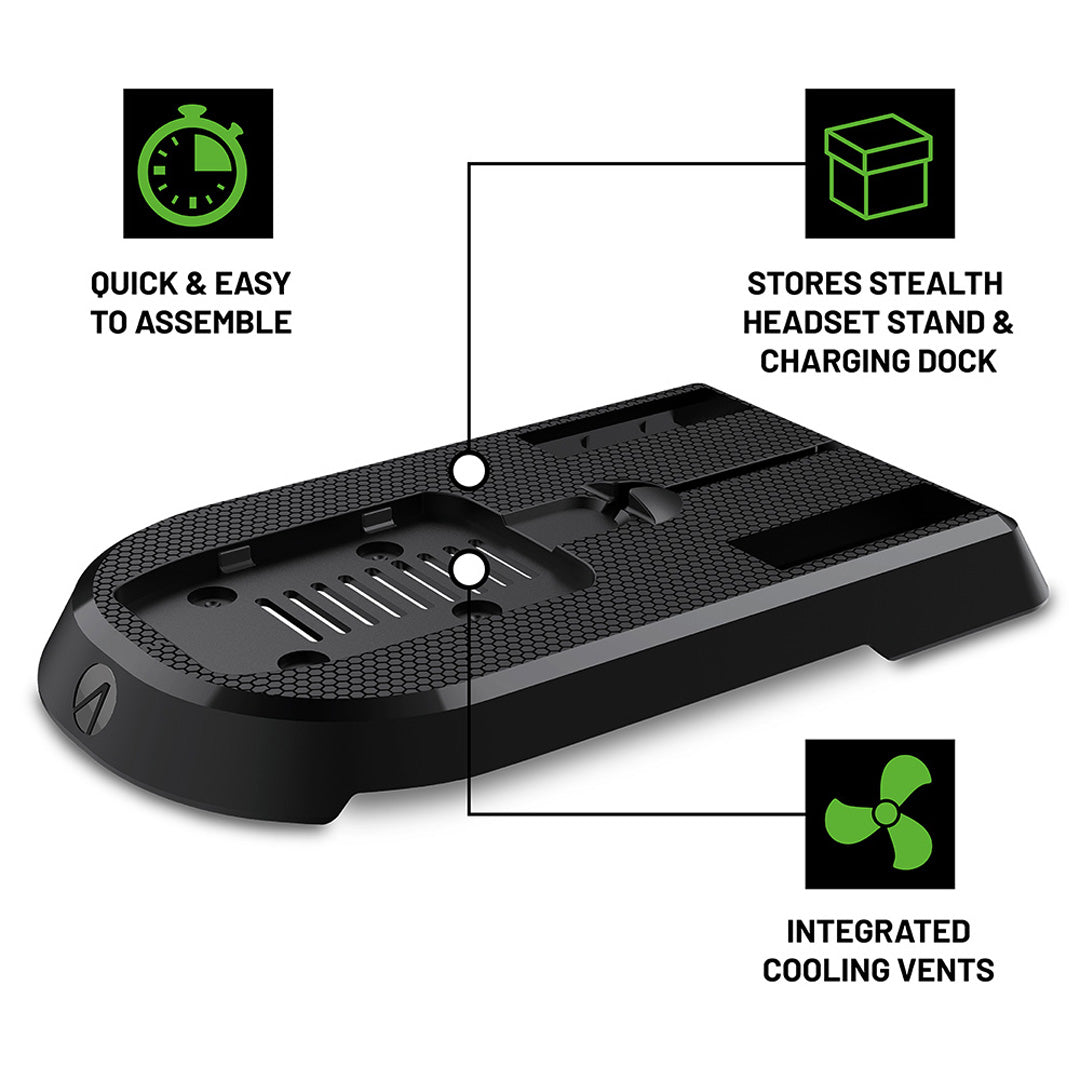 Stealth SX-C160 Premium Gaming Station - Black - Console Accessories by ABP Technology The Chelsea Gamer