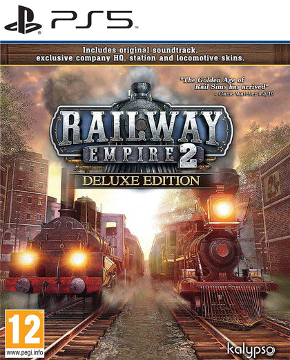 Railway Empire 2 Deluxe Edition - PlayStation 5 - Video Games by Kalypso Media The Chelsea Gamer