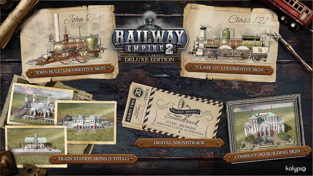 Railway Empire 2 Deluxe Edition - Xbox - Video Games by Kalypso Media The Chelsea Gamer