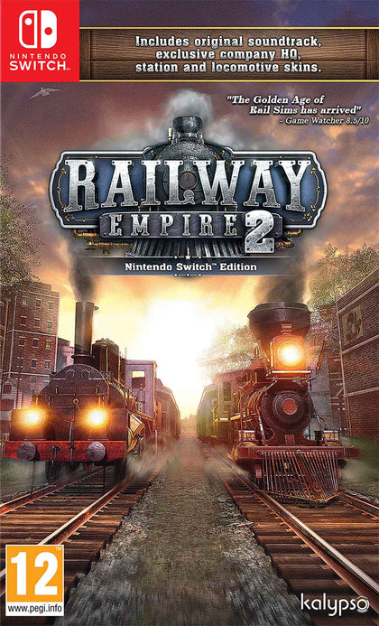 Railway Empire 2 Deluxe Edition - Nintendo Switch - Video Games by Kalypso Media The Chelsea Gamer