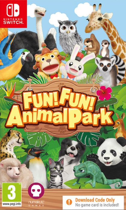 Fun! Fun! Animal Park - Nintendo Switch - Code In A Box - Video Games by Numskull Games The Chelsea Gamer