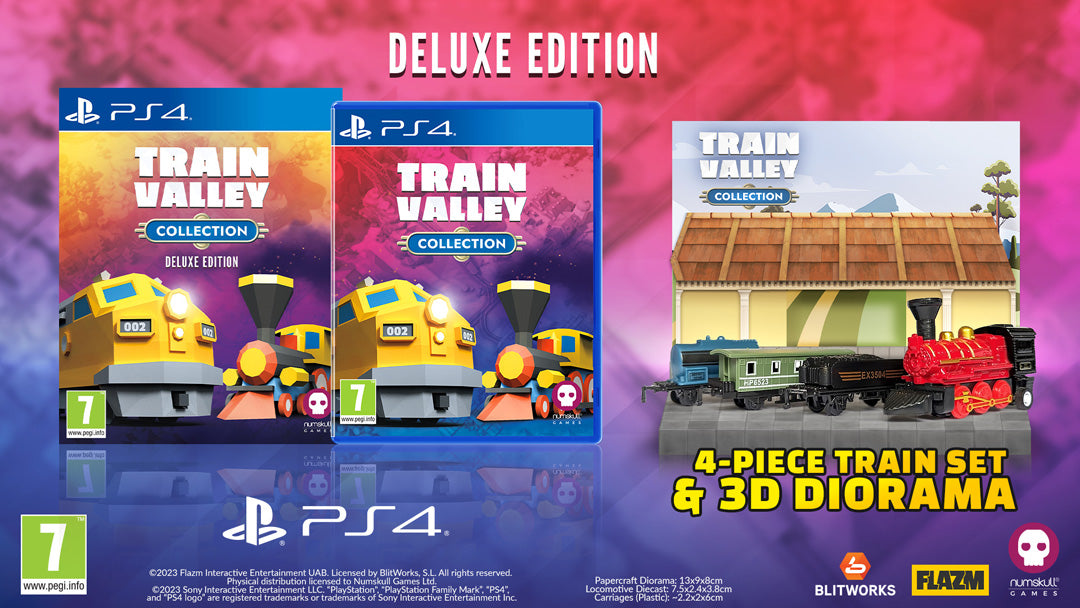 Train Valley Collection - PlayStation 4 - Deluxe Edition - Video Games by Numskull Games The Chelsea Gamer