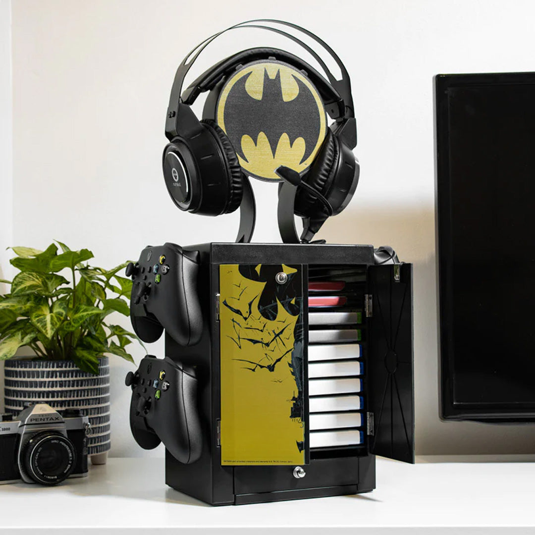 Numskull Official Batman Gaming Locker - Console Accessories by Numskull Designs The Chelsea Gamer