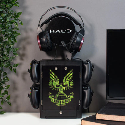 Numskull Official Halo Gaming Locker - Console Accessories by Numskull Designs The Chelsea Gamer