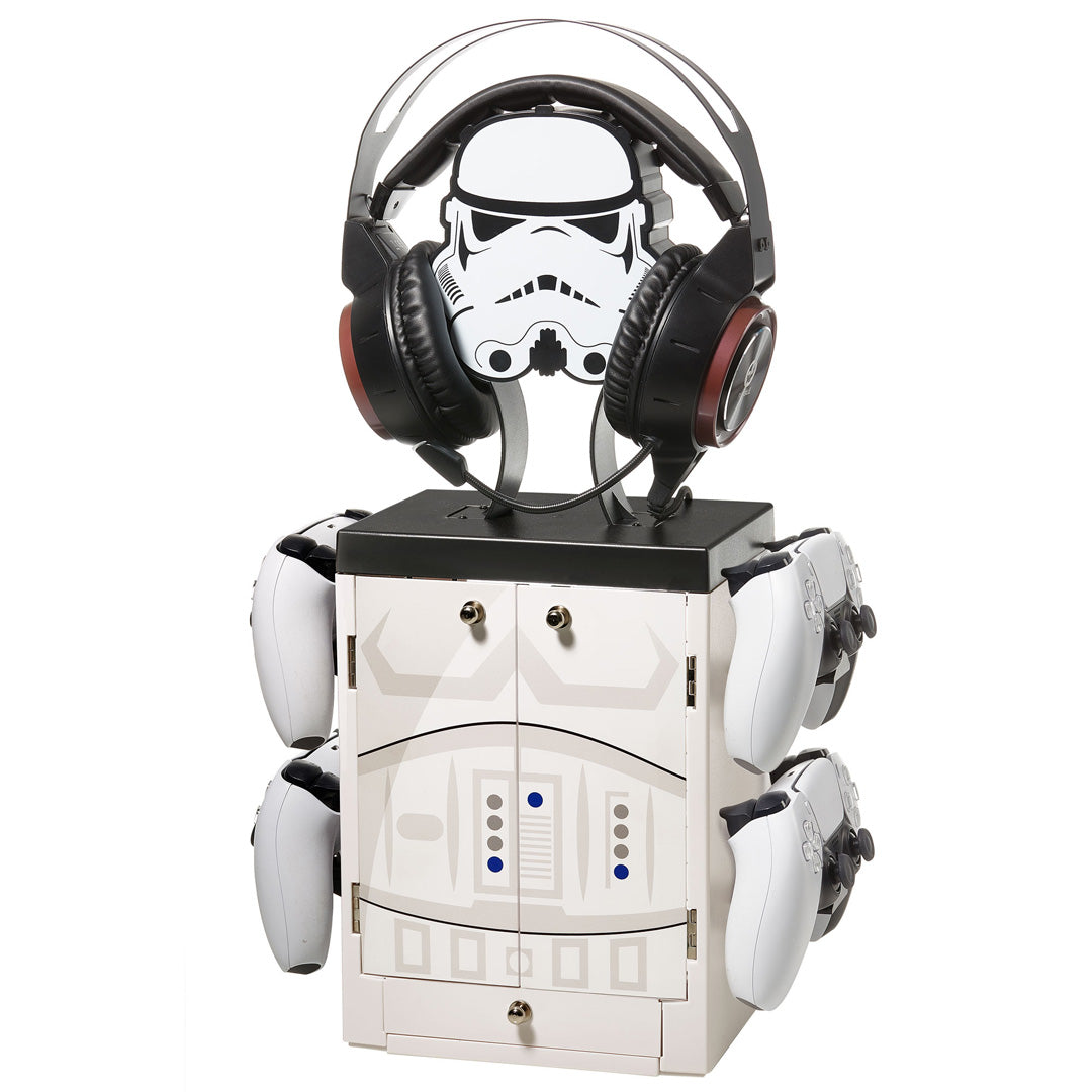 Numskull Official Original Stormtrooper Gaming Locker - Console Accessories by Numskull Designs The Chelsea Gamer