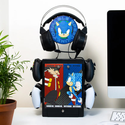 Numskull Official Sonic the Hedgehog Gaming Locker - Console Accessories by Numskull Designs The Chelsea Gamer