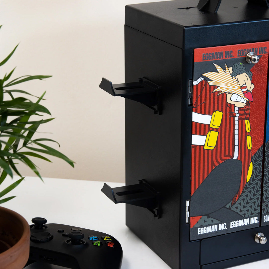 Numskull Official Sonic the Hedgehog Gaming Locker - Console Accessories by Numskull Designs The Chelsea Gamer