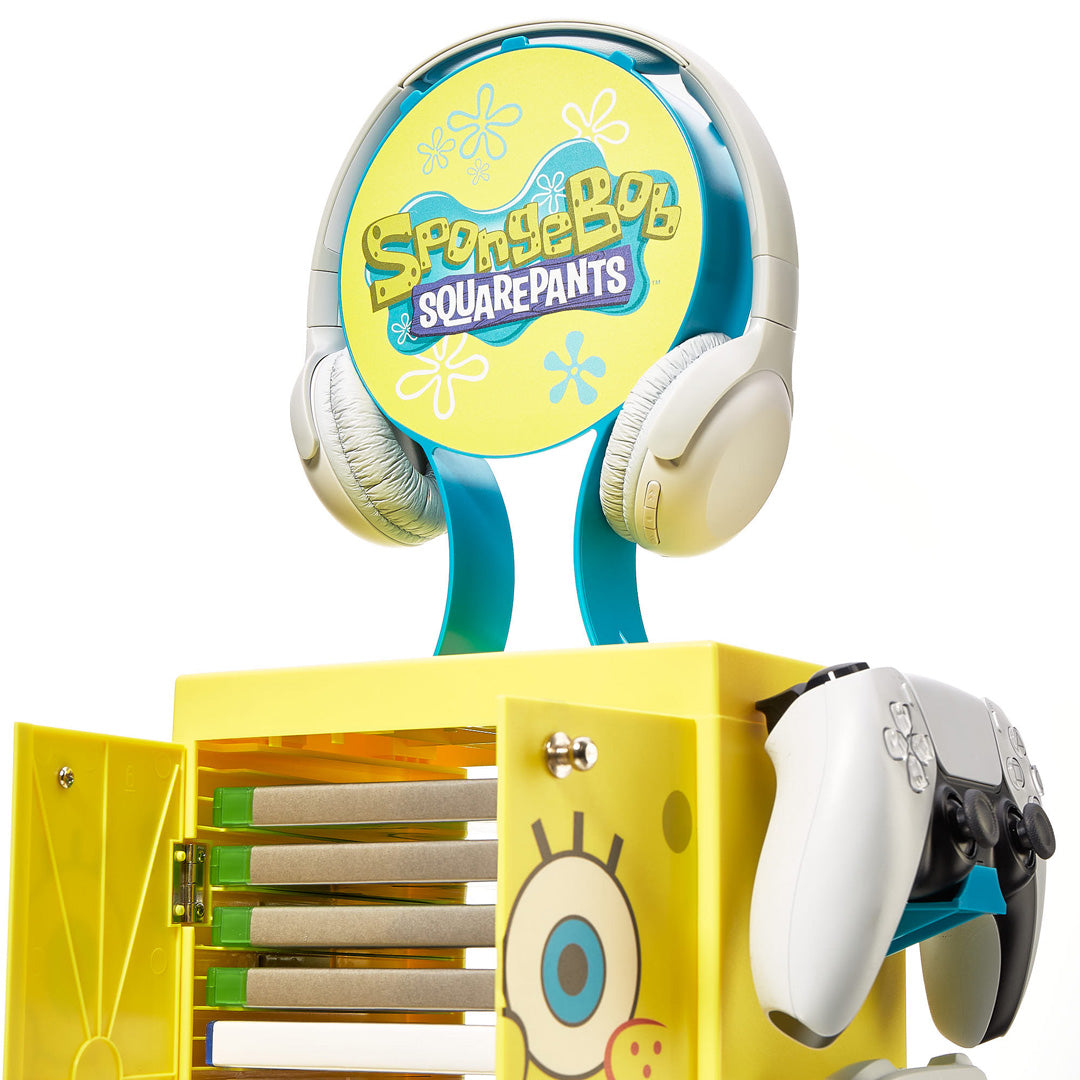 Numskull Official SpongeBob SquarePants Gaming Locker - Console Accessories by Numskull Designs The Chelsea Gamer