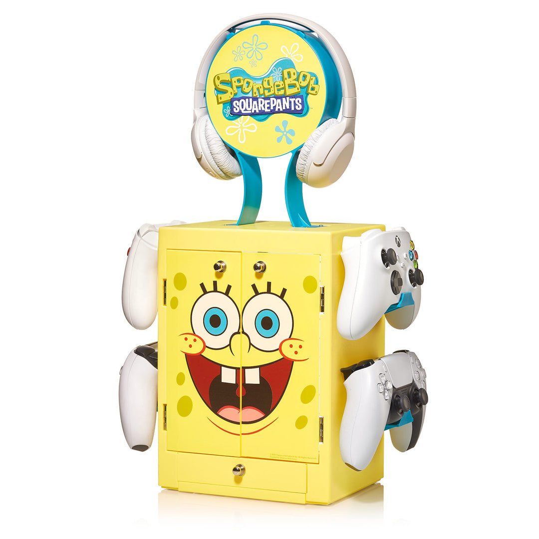 Numskull Official SpongeBob SquarePants Gaming Locker - Console Accessories by Numskull Designs The Chelsea Gamer