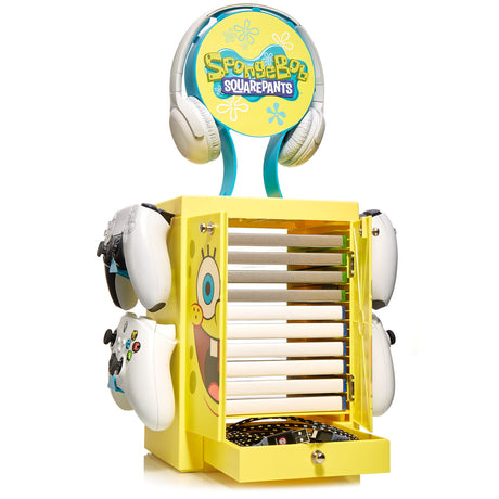 Numskull Official SpongeBob SquarePants Gaming Locker - Console Accessories by Numskull Designs The Chelsea Gamer