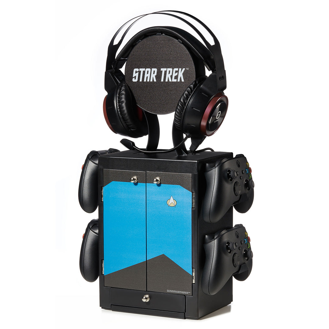 Numskull Official Star Trek Gaming Locker - Blue - Console Accessories by Numskull Designs The Chelsea Gamer