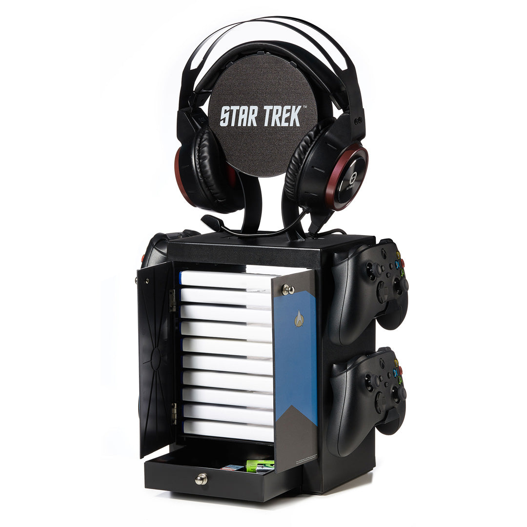 Numskull Official Star Trek Gaming Locker - Blue - Console Accessories by Numskull Designs The Chelsea Gamer