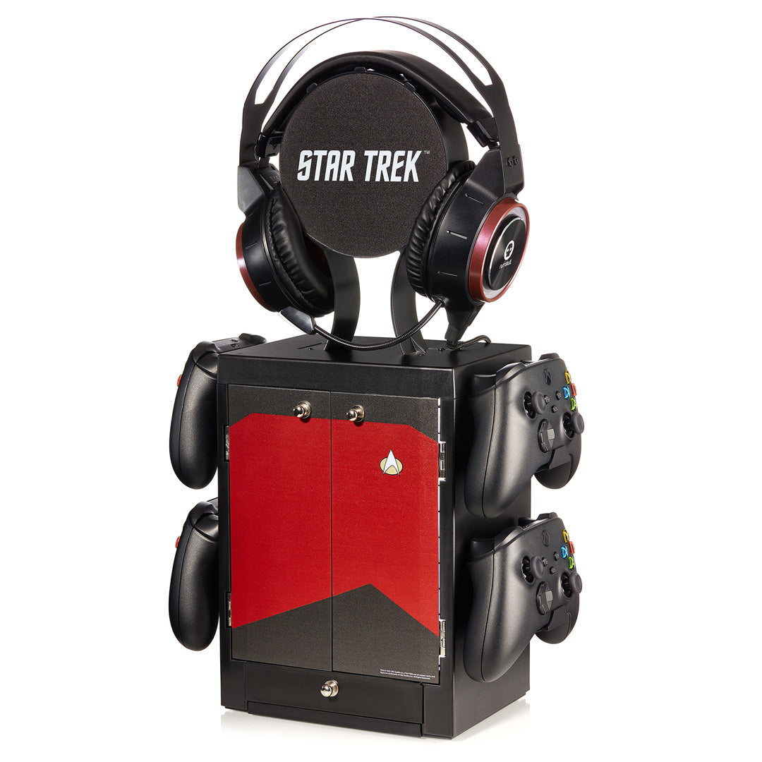 Numskull Official Star Trek Gaming Locker - Red - Console Accessories by Numskull Designs The Chelsea Gamer