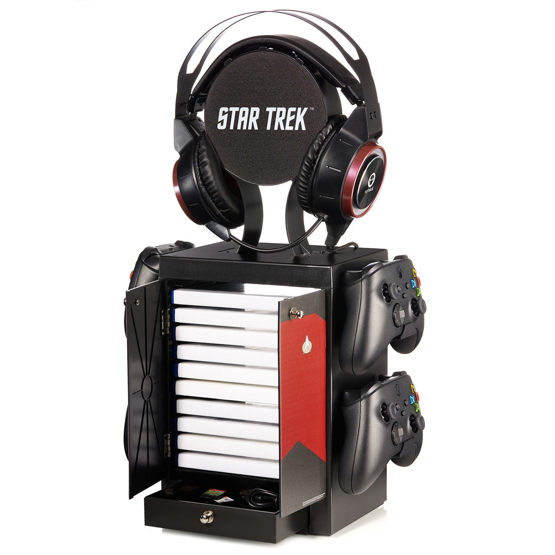 Numskull Official Star Trek Gaming Locker - Red - Console Accessories by Numskull Designs The Chelsea Gamer
