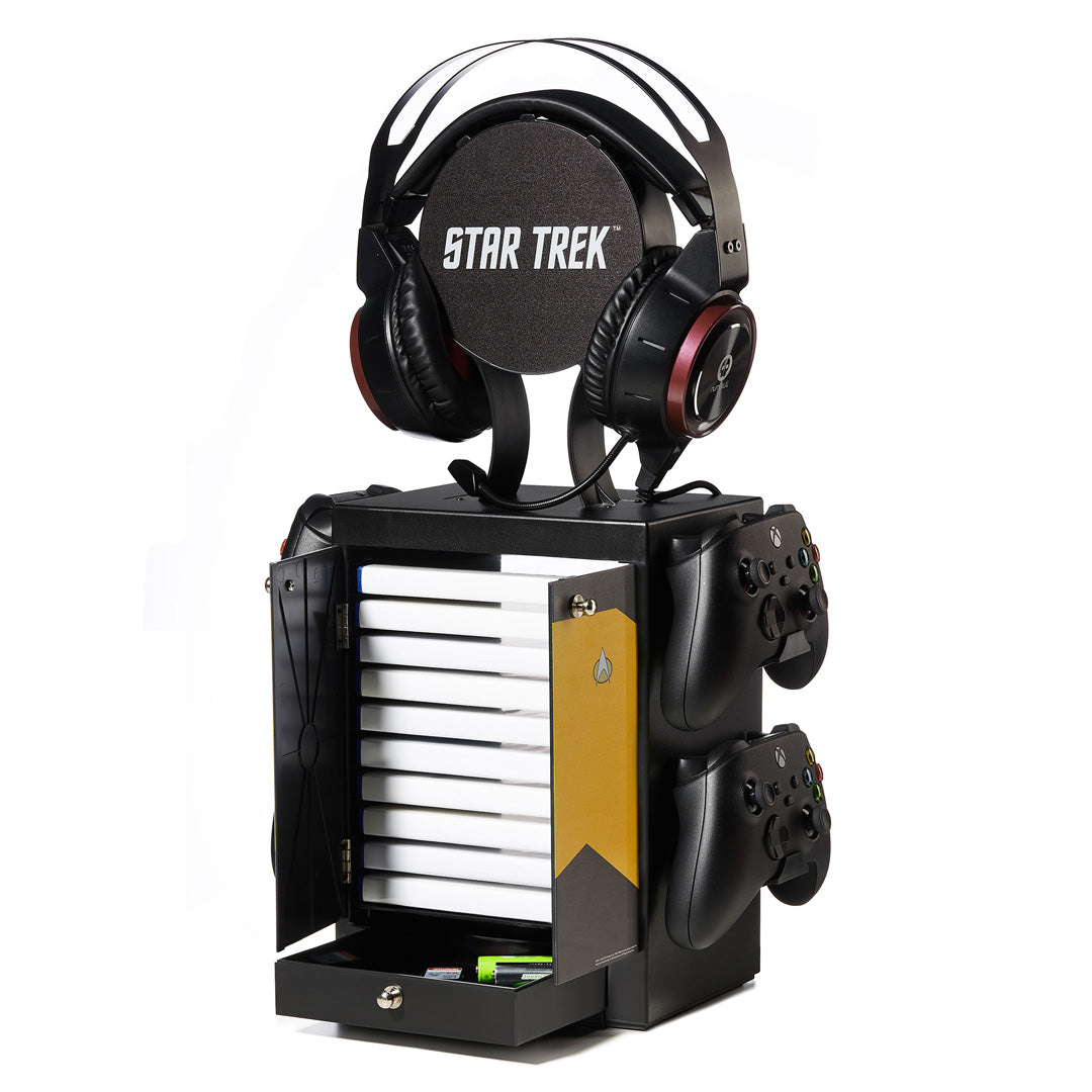 Numskull Official Star Trek Gaming Locker - Yellow - Console Accessories by Numskull Designs The Chelsea Gamer