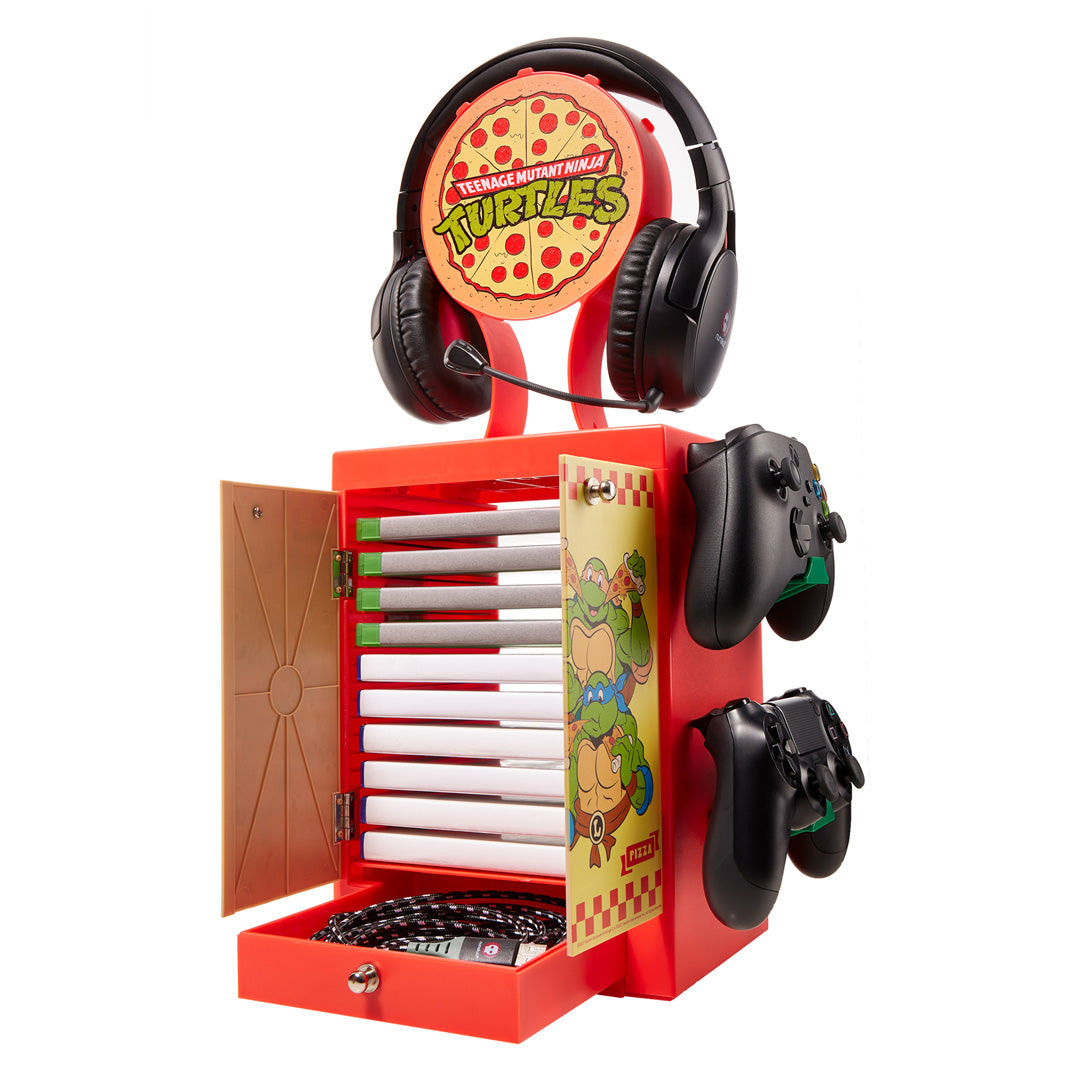 Numskull Official Teenage Mutant Ninja Turtles Gaming Locker - Console Accessories by Numskull Designs The Chelsea Gamer