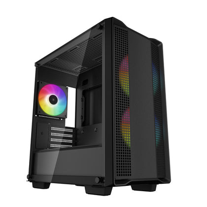 DeepCool CC360 Mini Tower PC Case - Black - Core Components by DeepCool The Chelsea Gamer