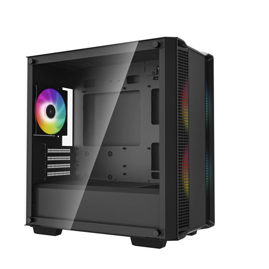 DeepCool CC360 Mini Tower PC Case - Black - Core Components by DeepCool The Chelsea Gamer