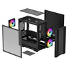 DeepCool CC360 Mini Tower PC Case - Black - Core Components by DeepCool The Chelsea Gamer