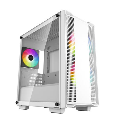 DeepCool CC360 Mini Tower PC Case - White - Core Components by DeepCool The Chelsea Gamer